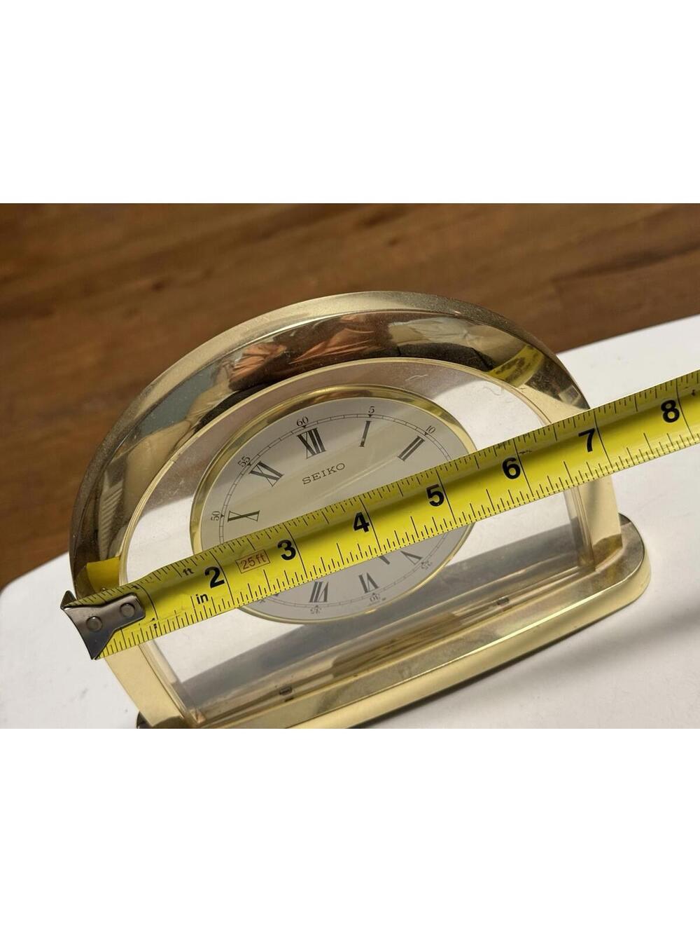 Seiko Clock Quartz In Working Order - Picture 12 of 12
